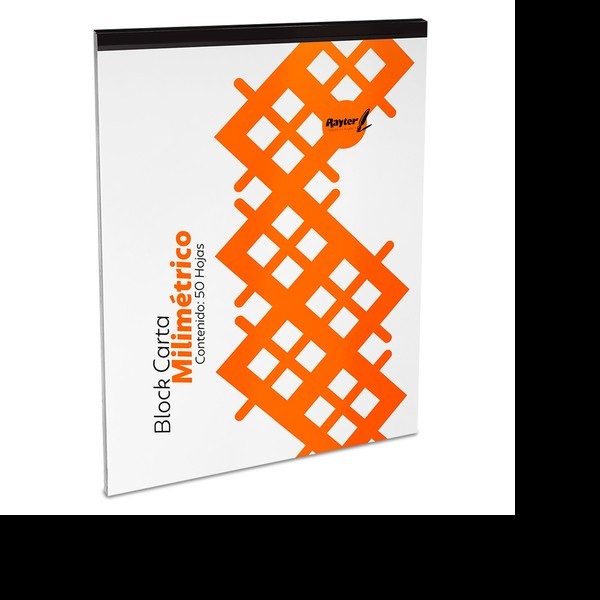 BLOCK MILIMETRICO RAYTERDIPAO CARTA 50H. C.12